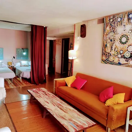En La Nogalera, Terraza Vistas, 90 Metros 4 Personas Apartment
